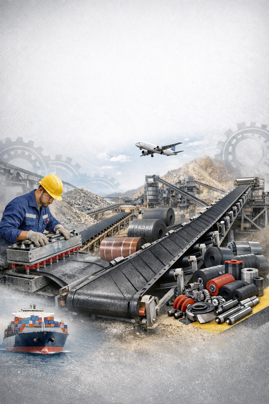 Vulcanisation professionnelle de bandes transporteuses par VULCABRATTOP