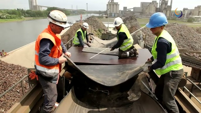 Équipe d'entretien industriel